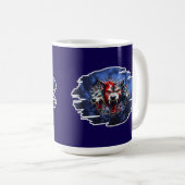 Estampa Graffiti - Cerberus Wolves - Caneca Koffiemok (Voorkant rechts)