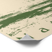 Estampa-Natuur is leven Poster (Hoek)