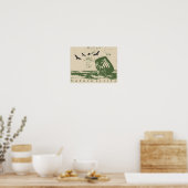 Estampa-Natuur is leven Poster (Keuken)