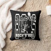 Estampa Rock - I Love 80s Rock’n’Roll – Almofada Kussen (Deken)