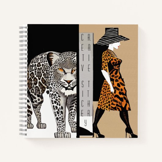 Estampado Animal Print Notitieboek (Voorkant)