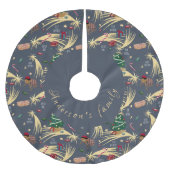 estampado navideño de regalos y dulces para niños kerstboom rok (Voorkant)