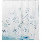 Estarfish bleu rideau de douche (Devant)