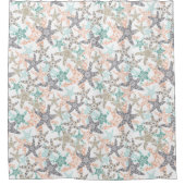 Estarfish Rideau de douche Motif sans joint (Devant)