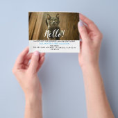 Estate Agent HALLO kat Flyer (Hand)