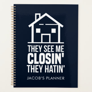 Estate Agent Office Manager Custom Planner