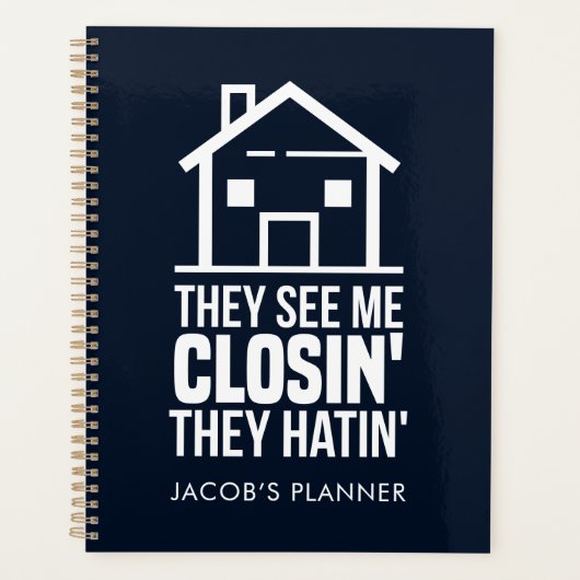 Estate Agent Office Manager Custom Planner (Voorkant)
