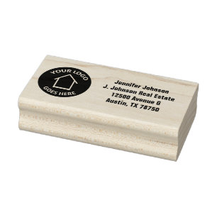 Estate Company Custom Logo Return-adres Rubberstempel