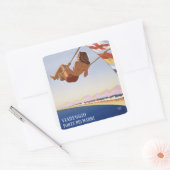 Estate Italiana Vierkante Sticker (Envelop)