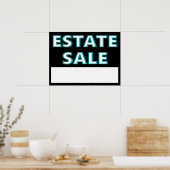 Estate Sale Poster (Keuken)