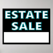Estate Sale Poster (Voorkant)