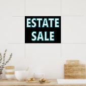 Estate Sale Poster (Keuken)