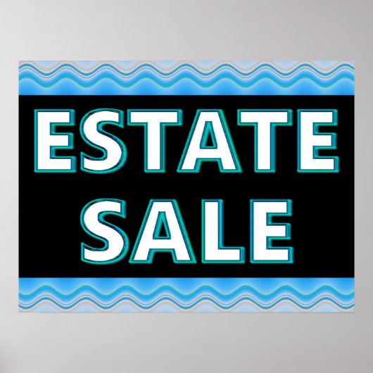 Estate Sale Poster (Voorkant)