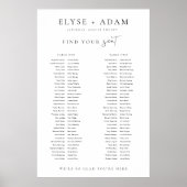 Estelle Minimal 2 Banquet Poster de table (Devant)