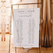 Estelle Minimal 2 Banquet Poster de table