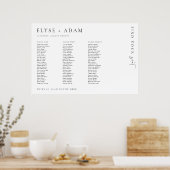 Estelle Minimal 3 Banquet Poster de table (Cuisine)