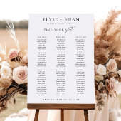 Estelle Minimal 3 Banquet Poster de table