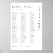 Estelle Minimal 3 Tables Longue Poster (Devant)