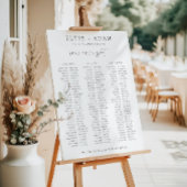 Estelle Minimum 3 Banquet Table Seating Poster