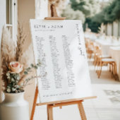 Estelle Minimum 3 Banquet Table Seating Poster