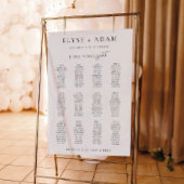 Estelle Modern Minimal 12 Poster de table