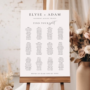 Estelle Modern Minimal 12 Poster de table