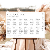 Estelle Modern Minimal 12 Poster de table