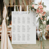 Estelle Modern Minimal 12 Poster de table