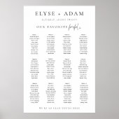 Estelle Modern Minimal 12 Poster de table (Devant)