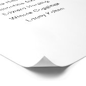 Estelle Modern Minimal 12 Poster de table (Coin)