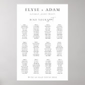 Estelle Modern Minimal 12 Poster de table (Devant)
