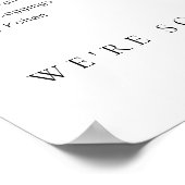 Estelle Modern Minimal 12 Poster voor tafelzitplaa (Hoek)