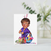 ester bunny trump feestdagenkaart (Staand voorkant)