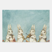 Ester konijn  groot afbeelding inpakpapier vel (Voorkant)