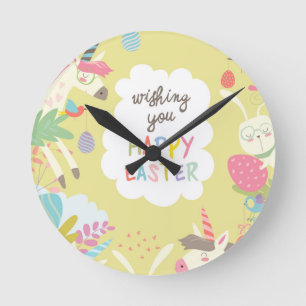 ester unicorn ronde klok