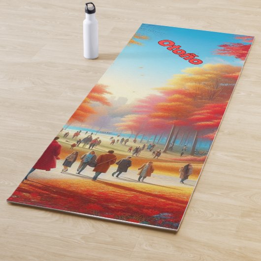 Esteras de Yoga y Ejercicios para el otoño Yogamat (In situ)