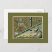 Esterbrood Staal Pens AD Briefkaart (Voorkant / Achterkant)