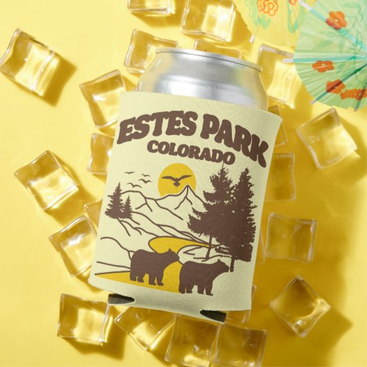 Estes Park, Colorado Blikjeskoeler (Insitu Zomer)