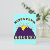 ESTES PARK COLORADO BRIEFKAART (Staand voorkant)