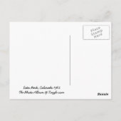 Estes Park, Colorado Briefkaart (Achterkant)