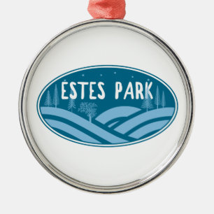Estes Park Colorado buitenshuis Metalen Ornament
