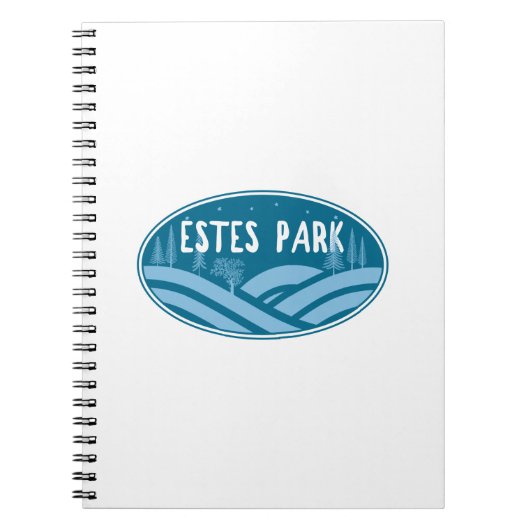 Estes Park Colorado buitenshuis Notitieboek (Voorkant)