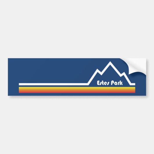 Estes Park Colorado Bumpersticker (Voorkant)