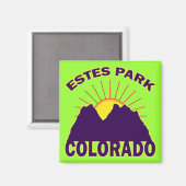 ESTES PARK COLORADO MAGNEET (Voorkant / Achterkant)