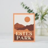 Estes Park, Colorado Mountains Carte postale (Debout devant)