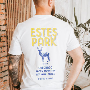 Estes Park Colorado Nationaal Park Elk T-shirt