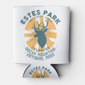 Estes Park Colorado - Retro  gebergte Blikjeskoeler (Voorkant)