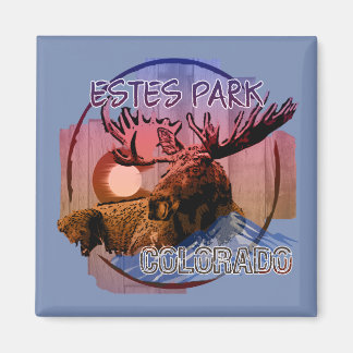 Estes Park Colorado rustieke eland magneet