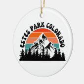 Estes Park Keramisch Ornament (Links)