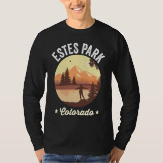 Estes Park  Rocky Mountains Meer Estes Park Colora T-shirt